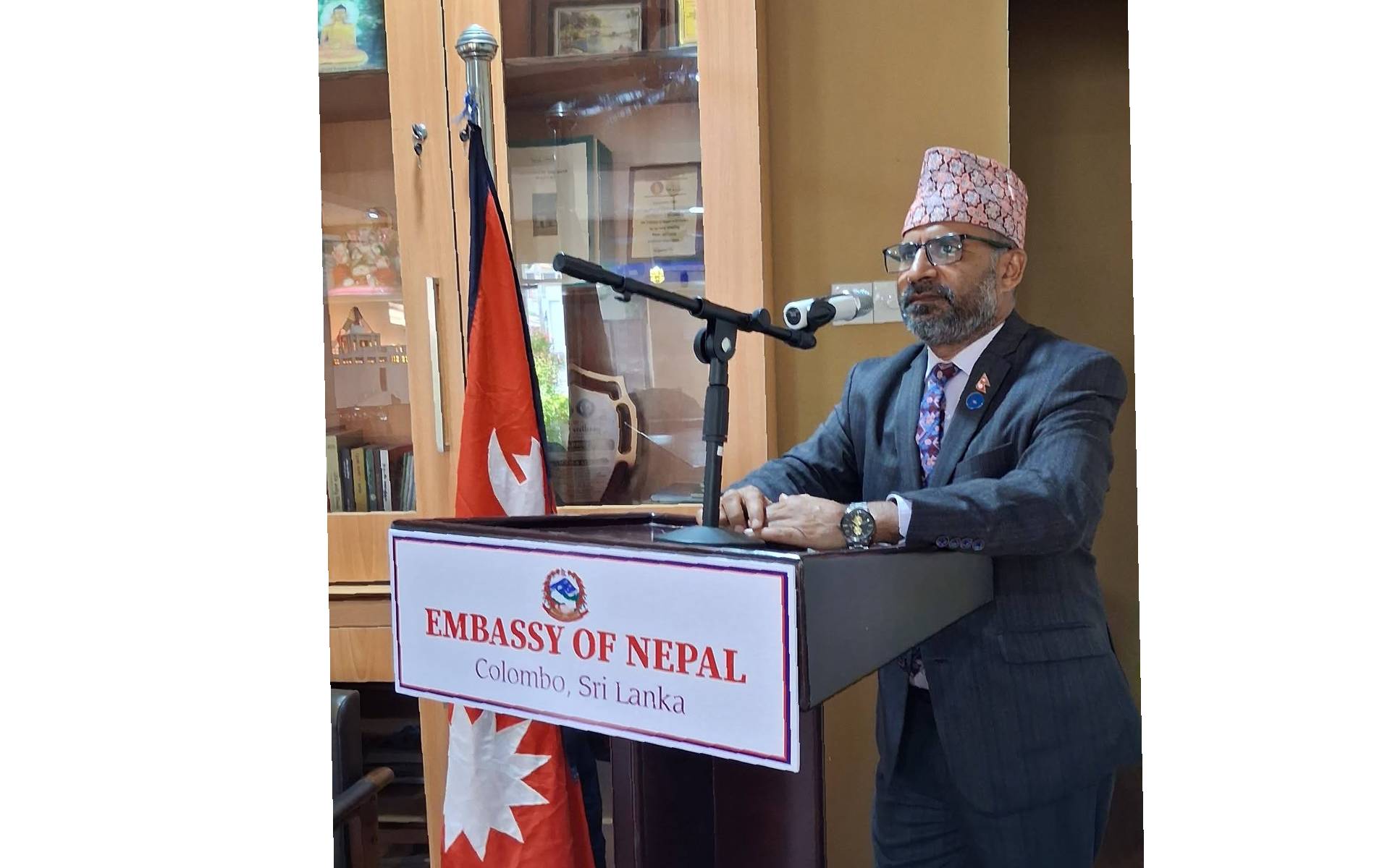 Embassy of Nepal in Colombo Hosts Cultural Interaction and Book Launch Program 