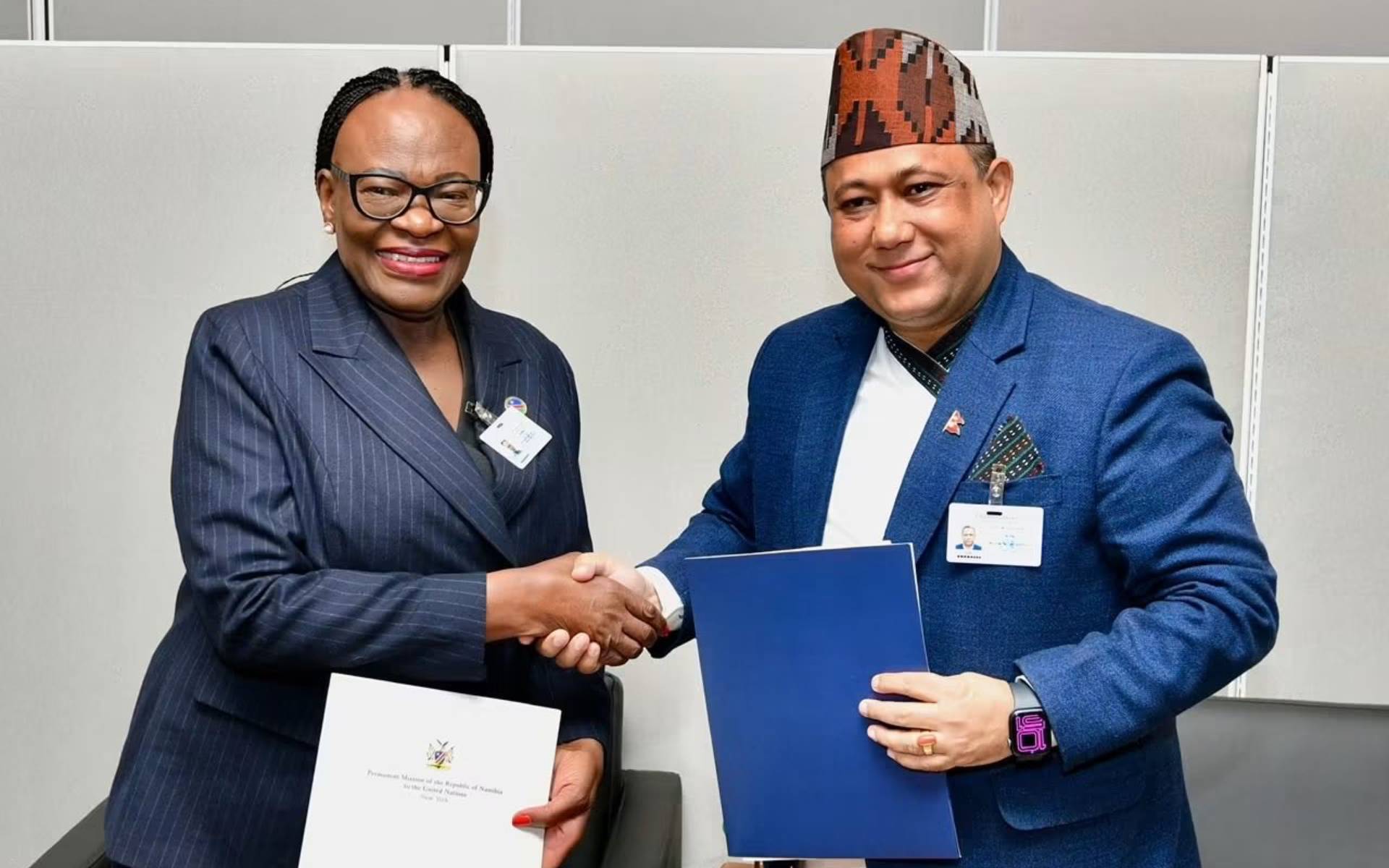 Nepal and Namibia Establish Diplomatic Relations