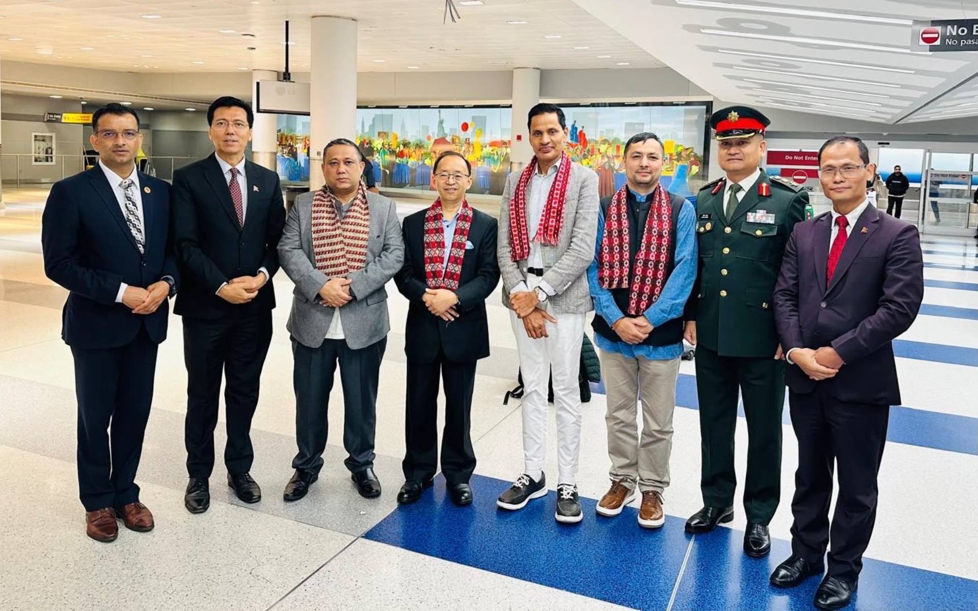 Foreign Minister Khanal Arrives in New York to Attend UNGA