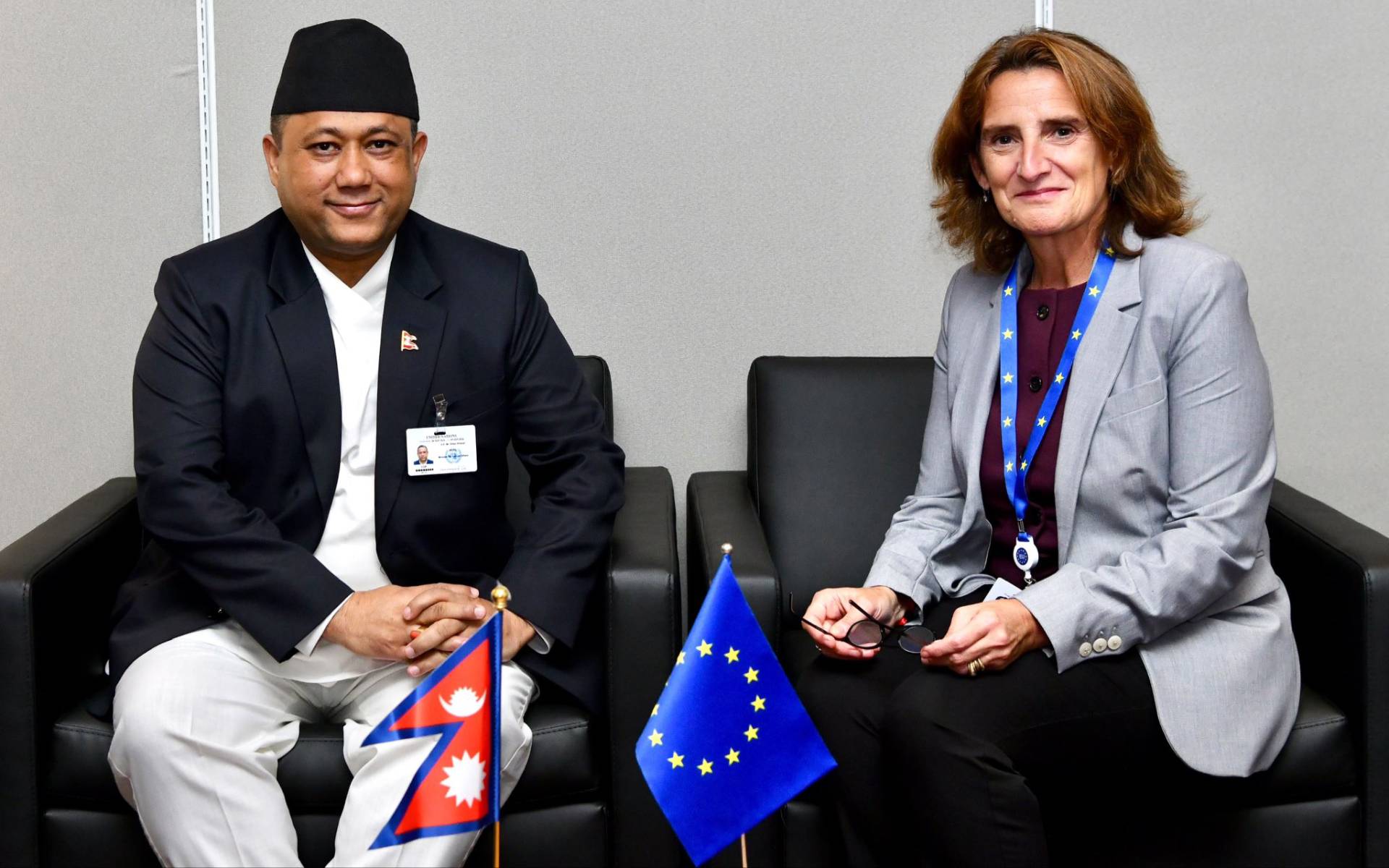 Foreign Minister Khanal Holds Meeting with European Commission Executive Vice-President Ribera