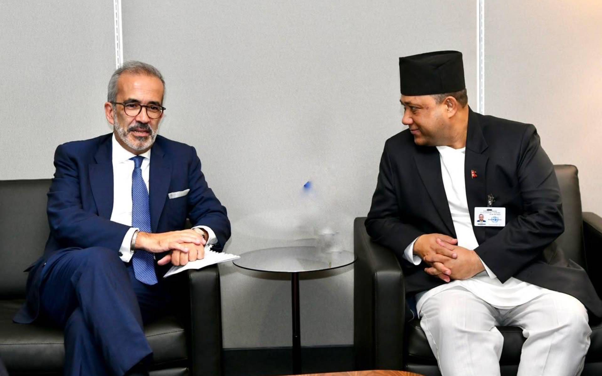 Foreign Affairs Minister Khanal Holds Bilateral Meeting with Portugal Foreign Minister Rangel