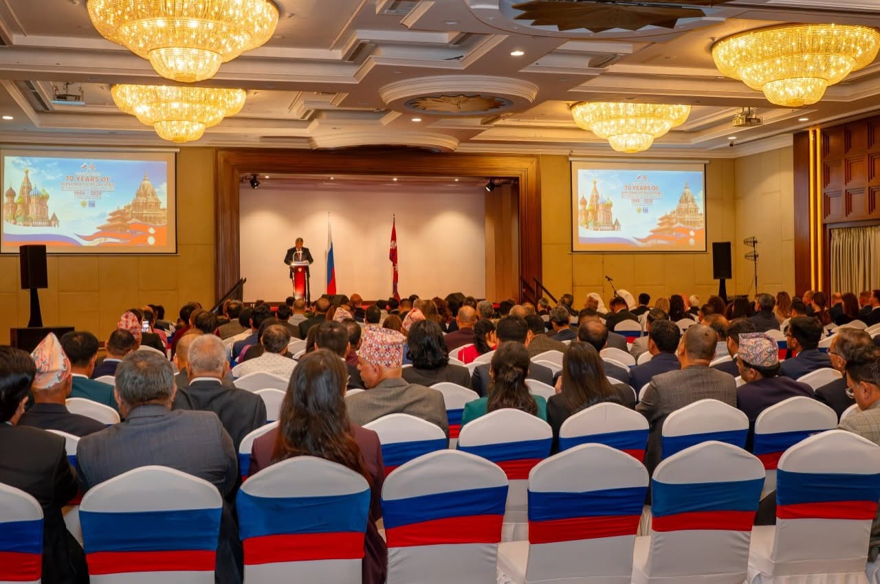 Russian Embassy Hosts Festive Reception to Celebrate 70 Years of Nepal-Russia Friendship