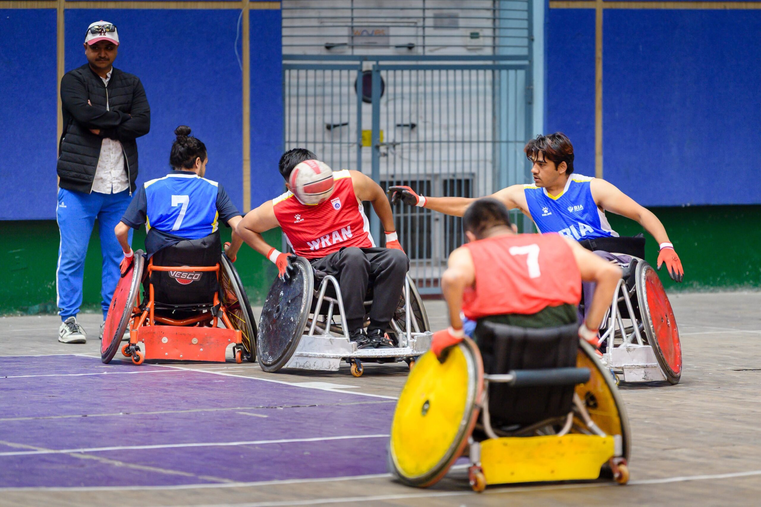 U.S. and Nepali Athletes Unite at Wheelchair Rugby Exhibition in Kathmandu