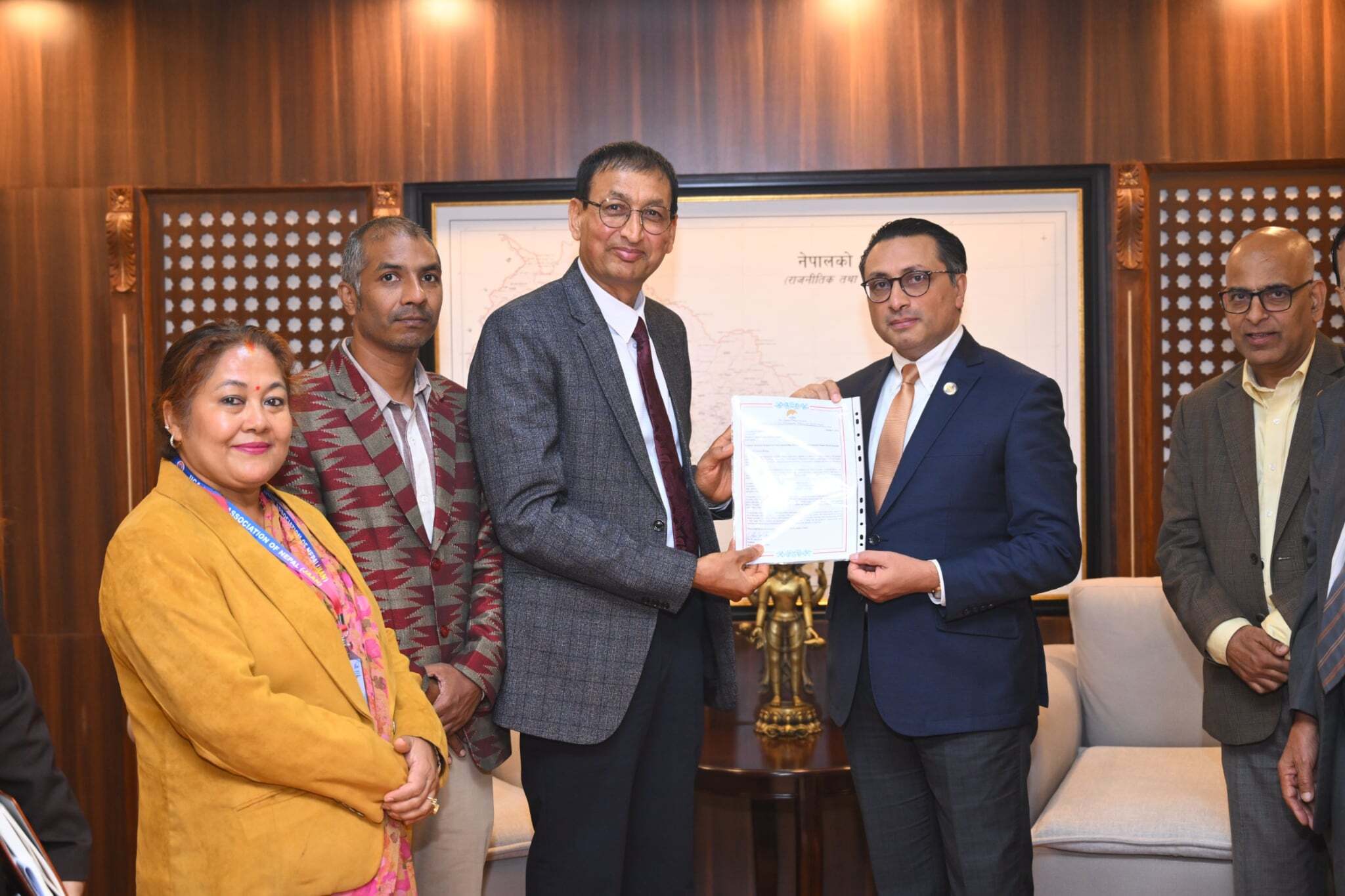 Japan-Nepal Organisations Contribute Over 3.5 Million Rupees to Flood Relief Fund