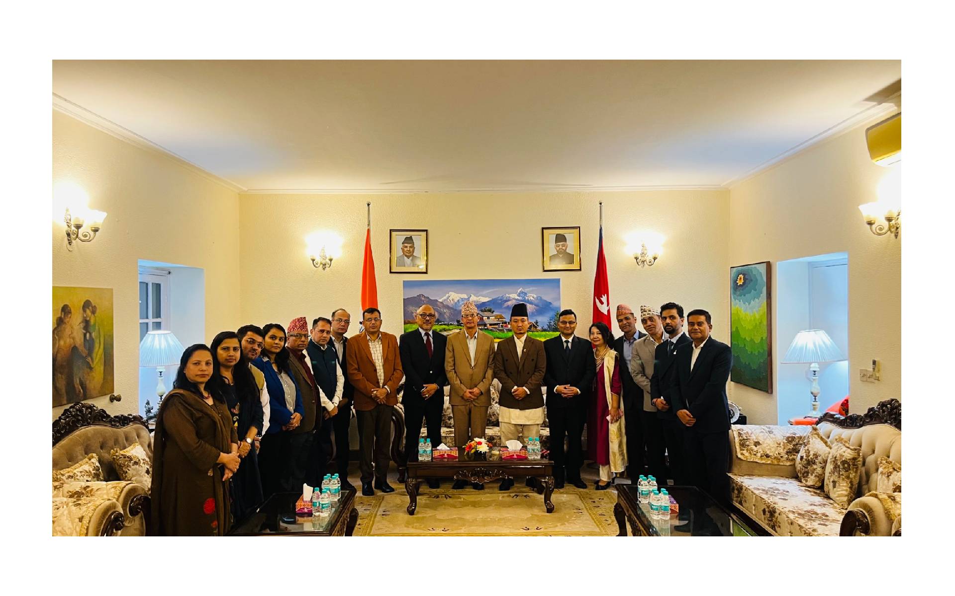 CdA Thapa Hosts Dinner in Honour of Home Minister Gurung 