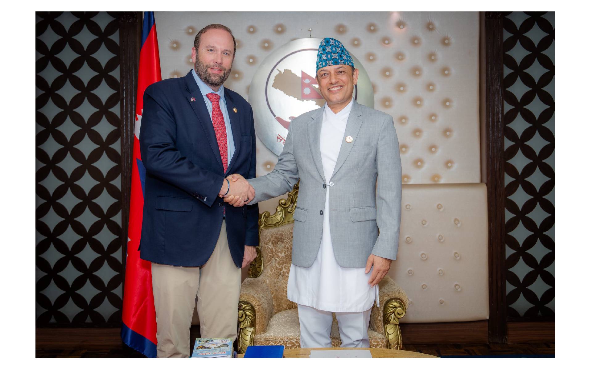 U.S. Congressional Delegation Meets Speaker of the House of Representatives Aryal 