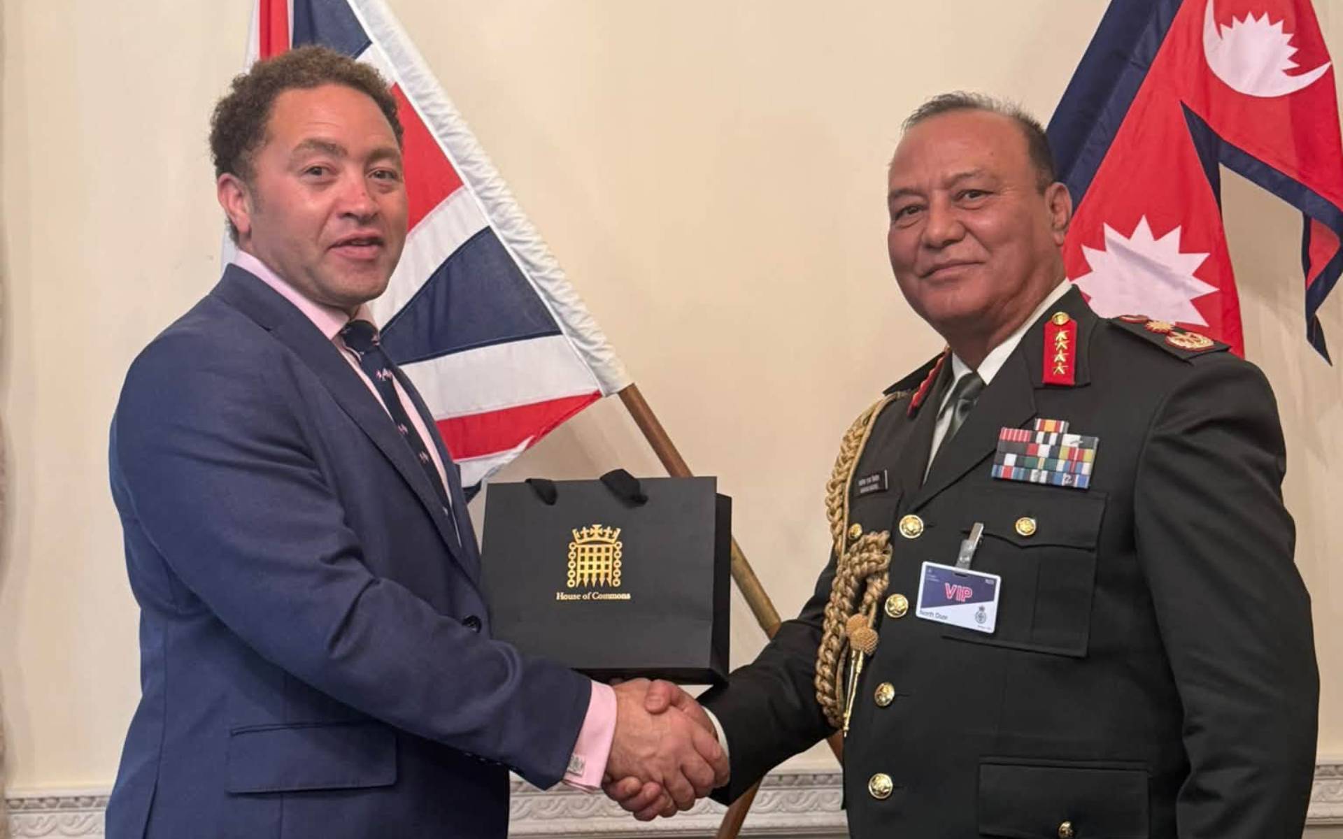 UK Minister for Veterans and People Holds Courtesy Meeting with Nepal Army Chief