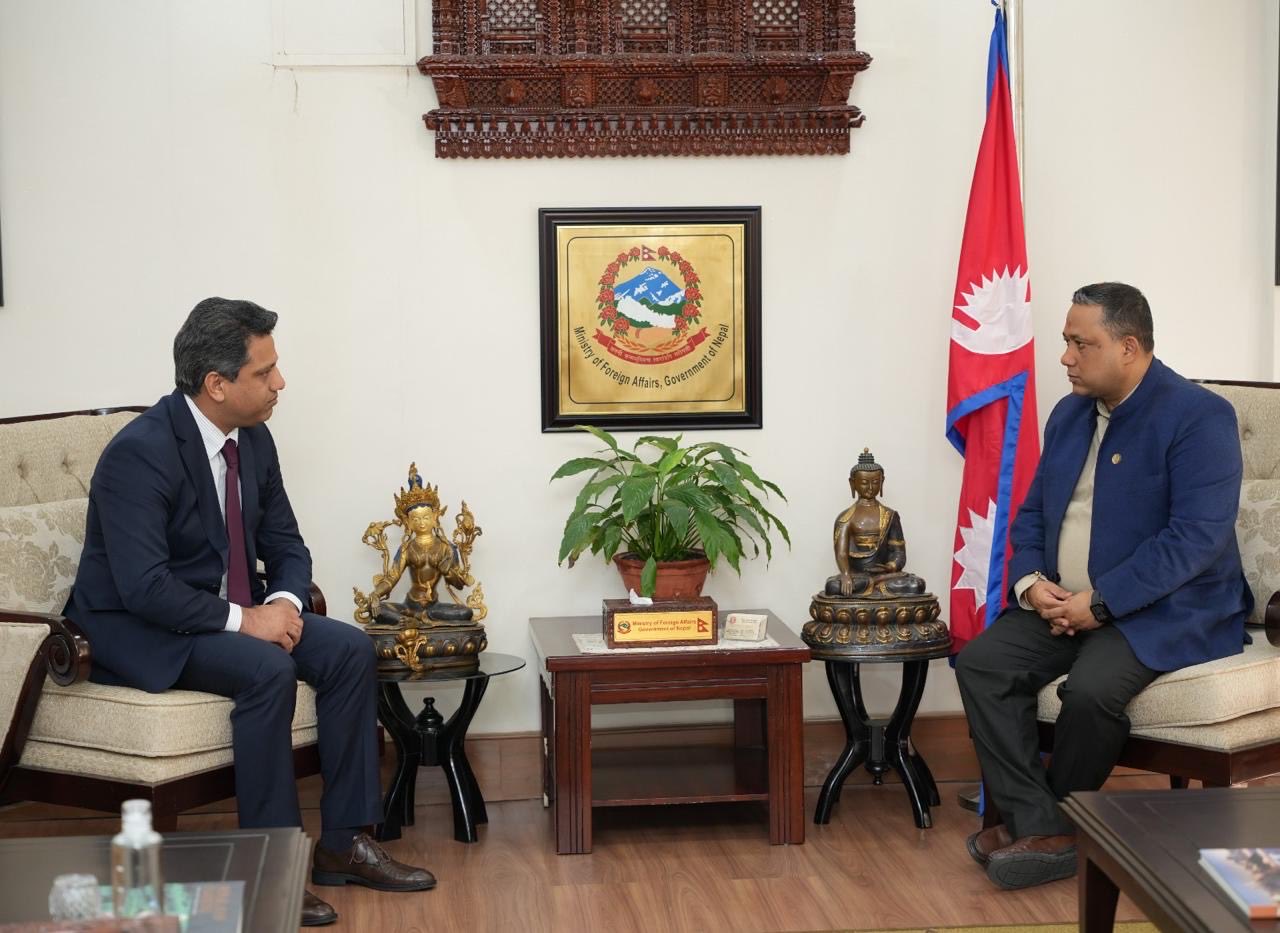 Pakistan Ambassador Pays Courtesy Call on Foreign Minister Khanal