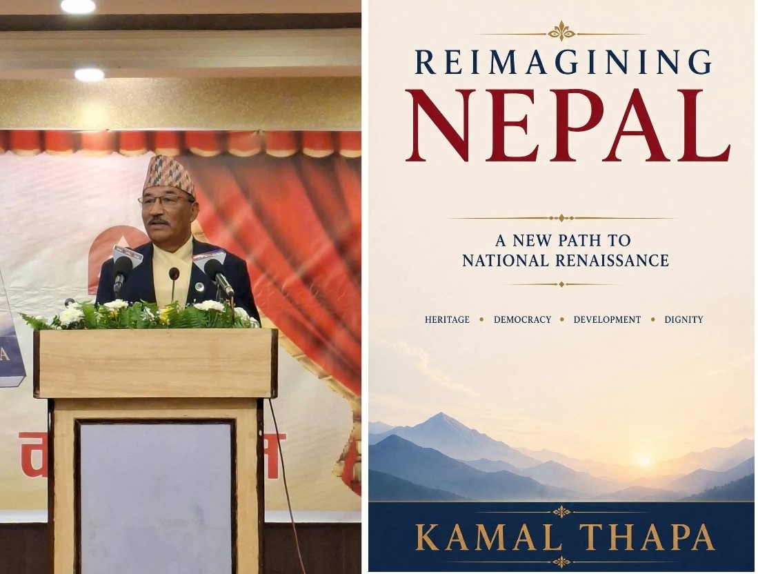 Former Foreign Minister Kamal Thapa’s ‘Reimagining Nepal’ Launched in Kathmandu